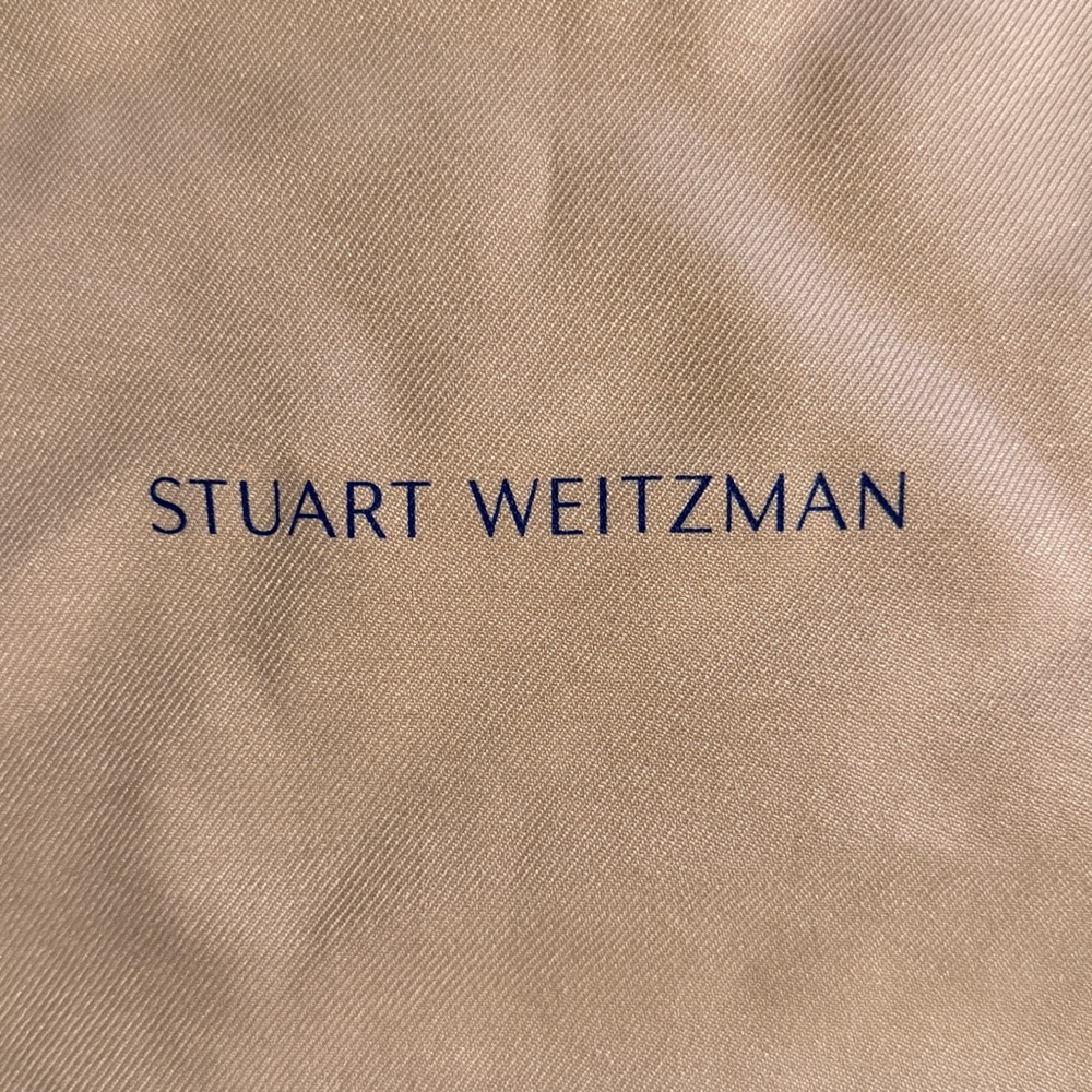 Stuart Weitzman Extra Large Pink Drawstring Dust … - image 2
